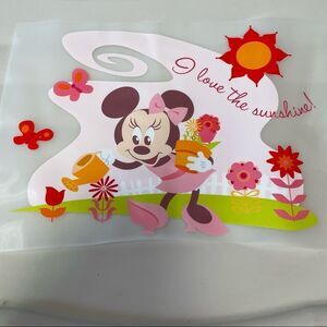 Minnie Mouse flower garden iron on HTV heat transfer vinyl​